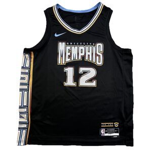Nike NBA Ja Morant #12 Memphis Grizzlies Jersey XXL 2022 City Edition Swingman